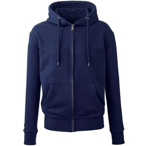 Anthem Mens Full Zip Hoodie / Oxford Navy